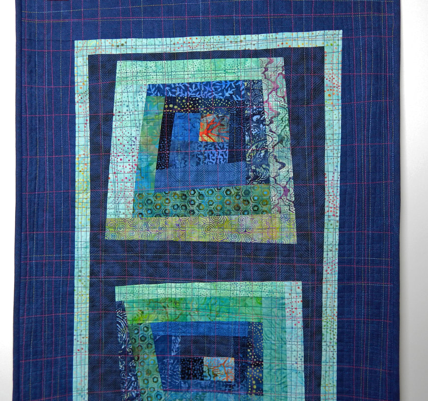 handmade quilted wall hanging